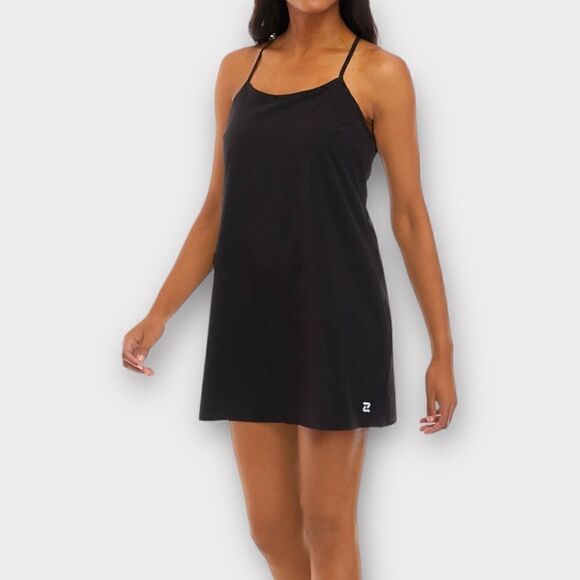 ZELOS Dresses & Skirts - Zelos Sleeveless A-Line Solid Active Dress NWT Women’s Size XL